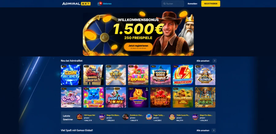 Admiralbet deutschland